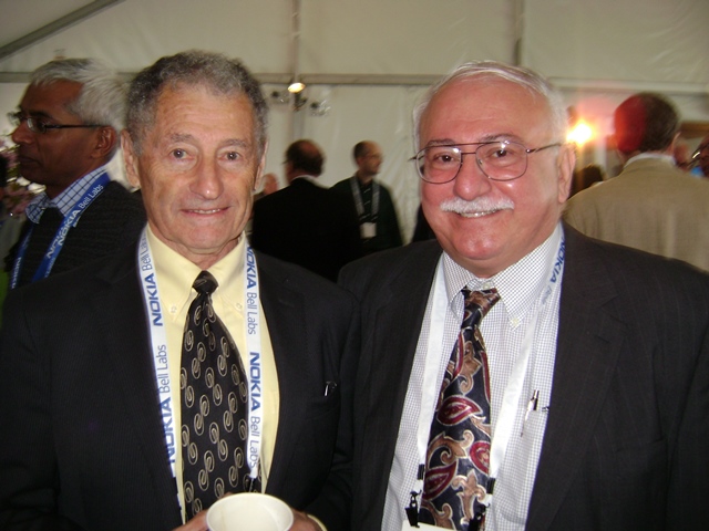 Photo with Dr. Leonard Kleinrock CS Professor of UCLA � Internet Pioneer - who helped develop Packet Switching